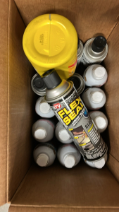 Transmission Fluid,Flex Seal, Lacquer Paint , Fuel Injector Cleaner