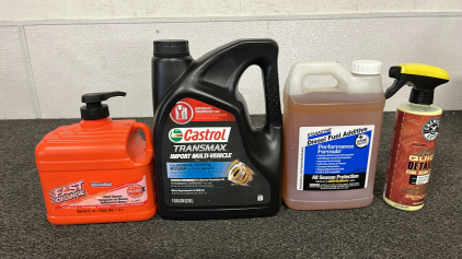 Hand Cleaner, Transmission Fluid, Fuel Additive, Leather Cleaner And More