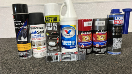 Spray Coating, Gear O, Paint Matching, Gas System Cleaner And More