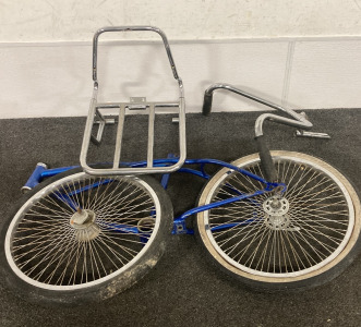 Build Your Own Bike! Bike Assembly With 2 Tires, Handle Bars, Bike Rack, and Bike Body