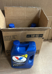 (3) Gallon Full Synthetic Transmission Fluid And More