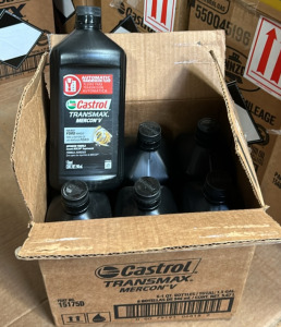 (6) 1 Qt Castrol Ford Transmax