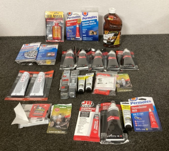 Brake Parts Lubricant, Thread Sealant, Bondo Plastic Metal, Evercoat Cream Hardener, Wheel Restoration Kit, Vinyl & Leather Repair Kit & More