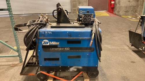 Miller Dimension 400 CC/CV DC Arc Welding Power Source