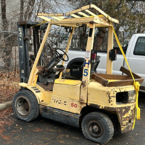 Hyster 50 Yellow Forklift