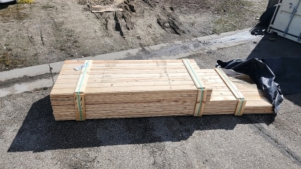 (1) Bunk Of 1x6 PP WP4/4 S1S2E #3 Dry 96/8 59/10 69/12 Lumber