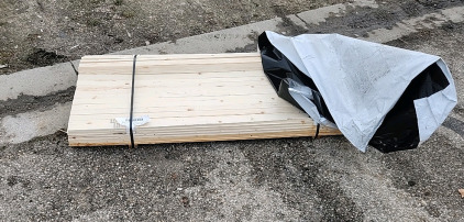 (1) Bunk Of 1x3 WW S4S #4/BTR DRY 104/8 Lumber