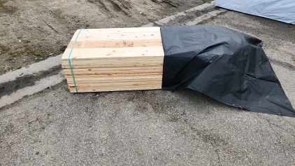 (1) Bunk Of 1x12 PP S4S #4 KDHT 128/8 Lumber