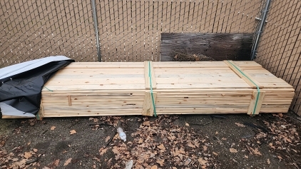 (1) Bunk of 1x6 BSPP WP 4 #4/BTR DRY 156/12 LUMBER