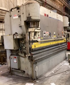 Pacific 175 Ton By 12 Foot High Truck Hydraulic Press Brake Flush Floor W/3 Axis Controller