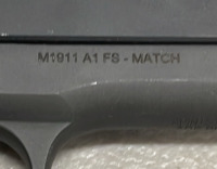 Rock Island Armory M1911 A1 FS - Match, Semi Automatic Pistol - 8