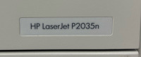 HP Laser Jet Printer P2035N - 3