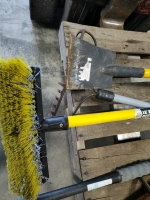 Assorted Yard Tools including Rakes,Scrapers,Brushes & More - 3