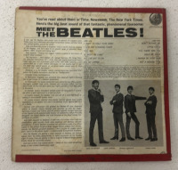 (3) Beatles Records Including Meet The Beatles First Ever Album, The Early Beatles, And Rubber Soul - 2