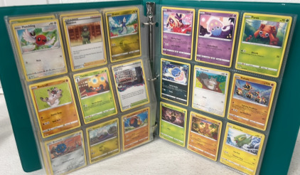 (1) Binder Of (177) Pokemon Cards Incouding Rares, Holos, And More!