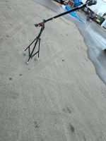 Calumet Rolling Camera Tripod Stands. 10' Fully Extended - 2