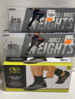 (3) Sets of Ankle/Wrist Weights, (2) Men’s Fitness Gloves, Letsfit Smart Watch, (5) Ski Goggles, (3) Jogger Hydration Belts and more - 5