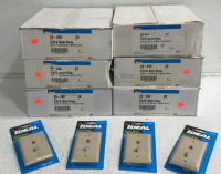 (120) Assorted Ideal CATV Wall Plates