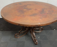 (1) Copper Table Set - 4