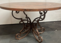 (1) Copper Table Set - 6