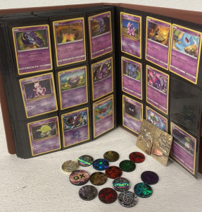 (1) Binder Of Assorted Pokémon Cards