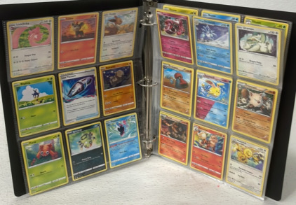 (1) Binder Of (150+) Pokemon Cards Including Holos, Rares, and More!