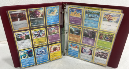 (1) Binder of (177) Pokémon Cards Including Holos, Rares, And More!