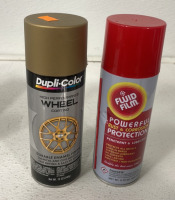 (1) Rustoleum Peel Coate Matte White (1) Ice and Frost Windsheild Treatment And More! - 2