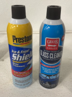 (1) Rustoleum Peel Coate Matte White (1) Ice and Frost Windsheild Treatment And More! - 3