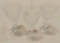 (22) Colored Glass & Clear Crystal Wine Glasses - 4