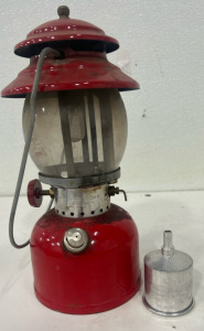 Vintage Coleman Lantern W/ Funnel