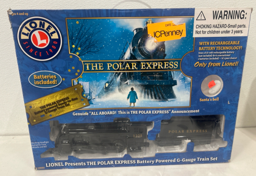 Lionel The Polar Express G Gauge Battery Powered Train Set