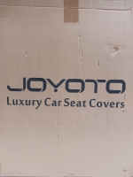 Joyoto Luxury Car Seat Covers (Black & Red) - 7