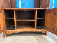 Wooden Entertainment Center - 2