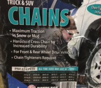 (1) Pair Of Peerless Truck & SUV Tire Chains - 2