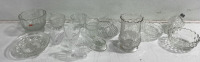 (3) Assorted Glasswear And CrystalWear