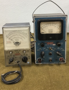 (2) EICO Electronic Voltmeter/Ohmmeters. Models 221 & 233