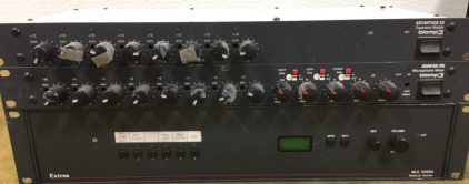 (1) Extron MLS 506SA Media Link Switcher, (1) Biamp Advantage One Microphone Mixer, (1) Biamp Advantage One Expansion Module