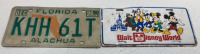 (3) Oregon 2000s Plates, (5) Aluchua, Florida Plates, (1) Walt Disney World Plates - 4