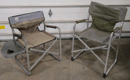 (2) Lawn Folding Chairs