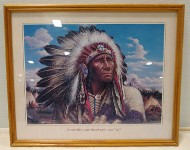 Indian Chief Print