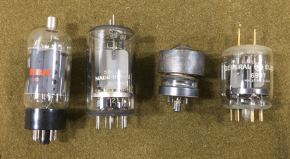 (4) Vintage Vaccum Tubes