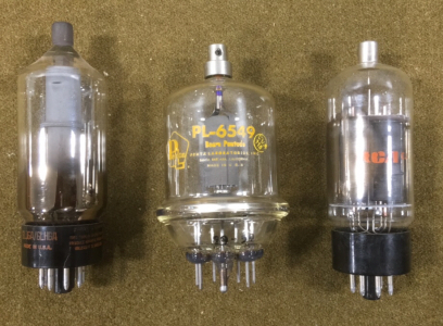 (3) Vintage Vaccum Tubes