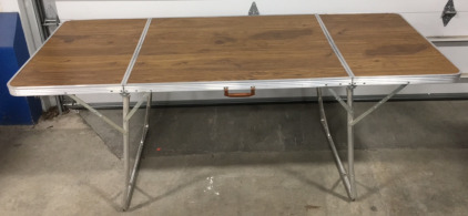 Aluminum Frame, Folding Table