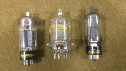 (3) Vintage Vaccum Tubes