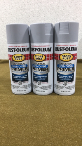 (6) Cans Rust-Oleum Universal Bonding Primer,