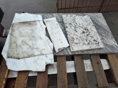 5 Pieces of Marble and Granite Stone