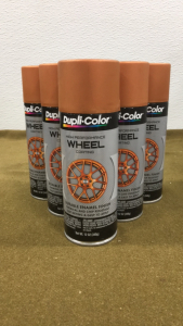 (6) Cans Dupli-Color High Preformance Wheel Coating, HWP110 Copper