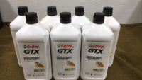 (7) Quarts Castrol GTX SAE 10W-40 Motor Oil