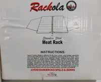 (8) Rackola Stainless Steel Meat Racks - 3